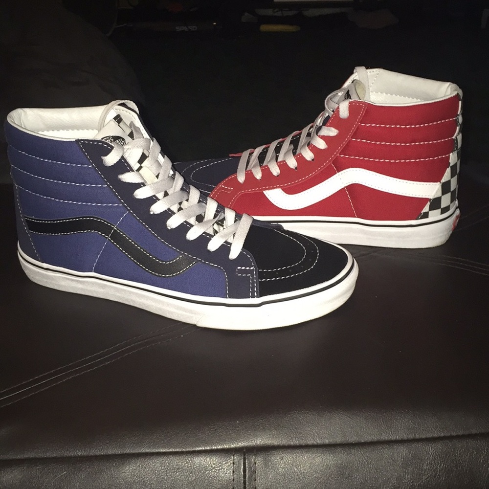 Unique vans old school high tops